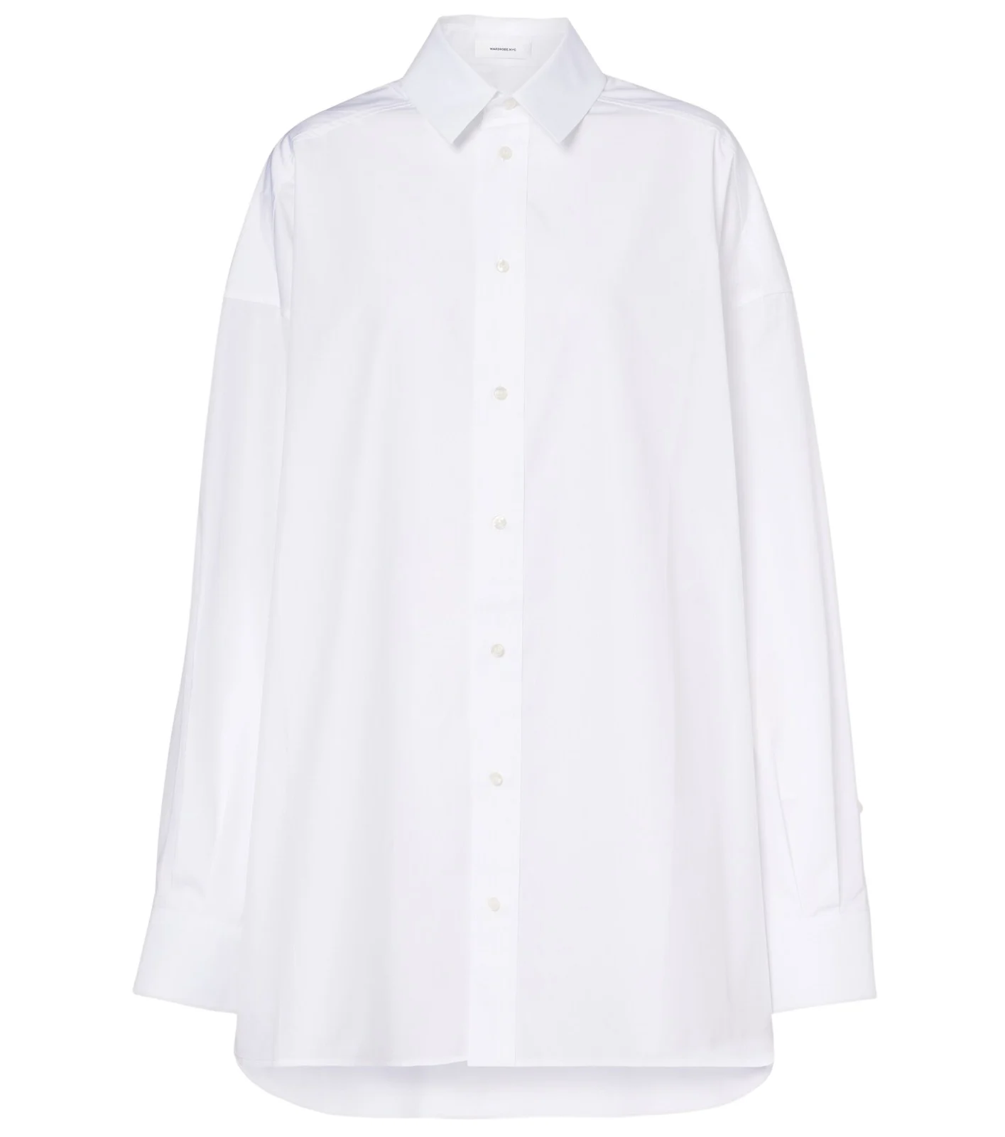 Wardrobe. NYC Oversized cotton poplin shirt dress Wardrobe. NYC Oversized cotton poplin shirt dress