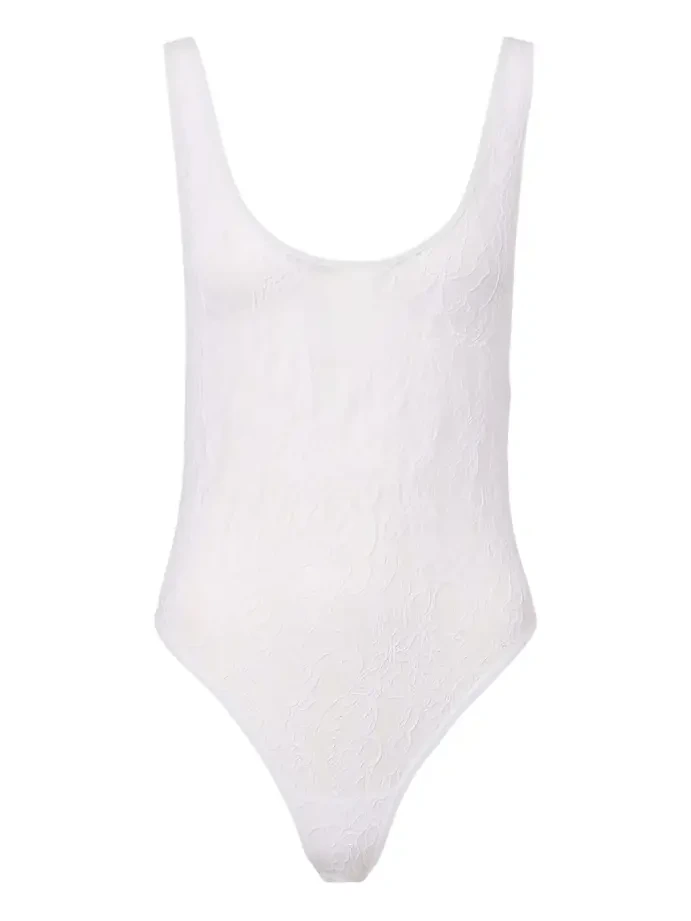 Wardrobe. NYC Open-back lace bodysuit
