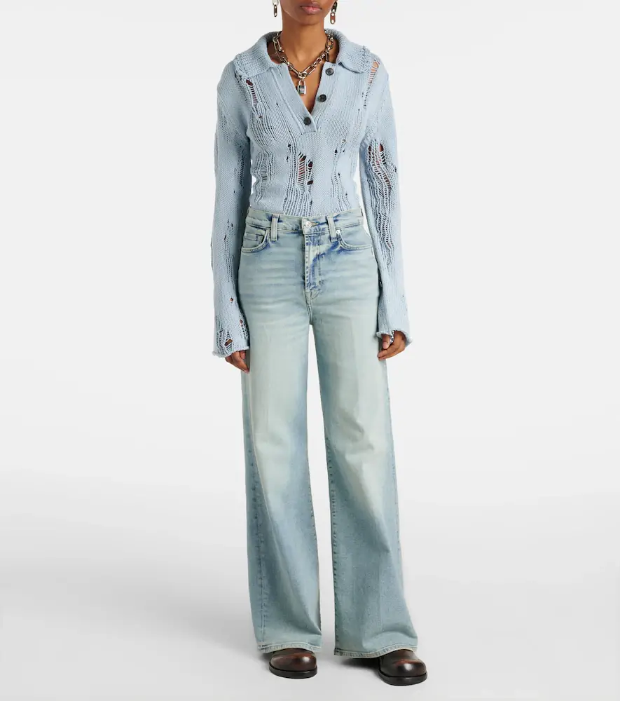 7 For All Mankind Jo low-rise flared jeans | Thumbnail 6 7 For All Mankind Jo low-rise flared jeans | Thumbnail 6