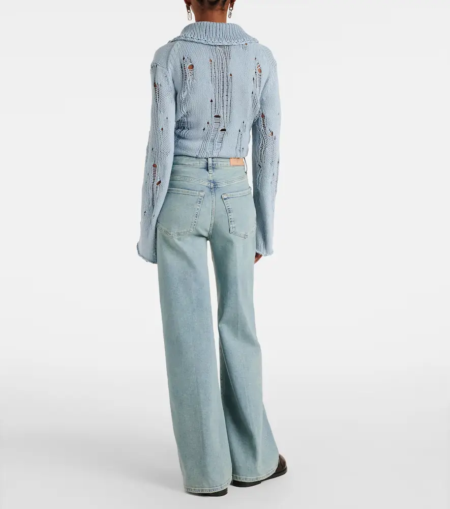 7 For All Mankind Jo low-rise flared jeans | Thumbnail 7 7 For All Mankind Jo low-rise flared jeans | Thumbnail 7