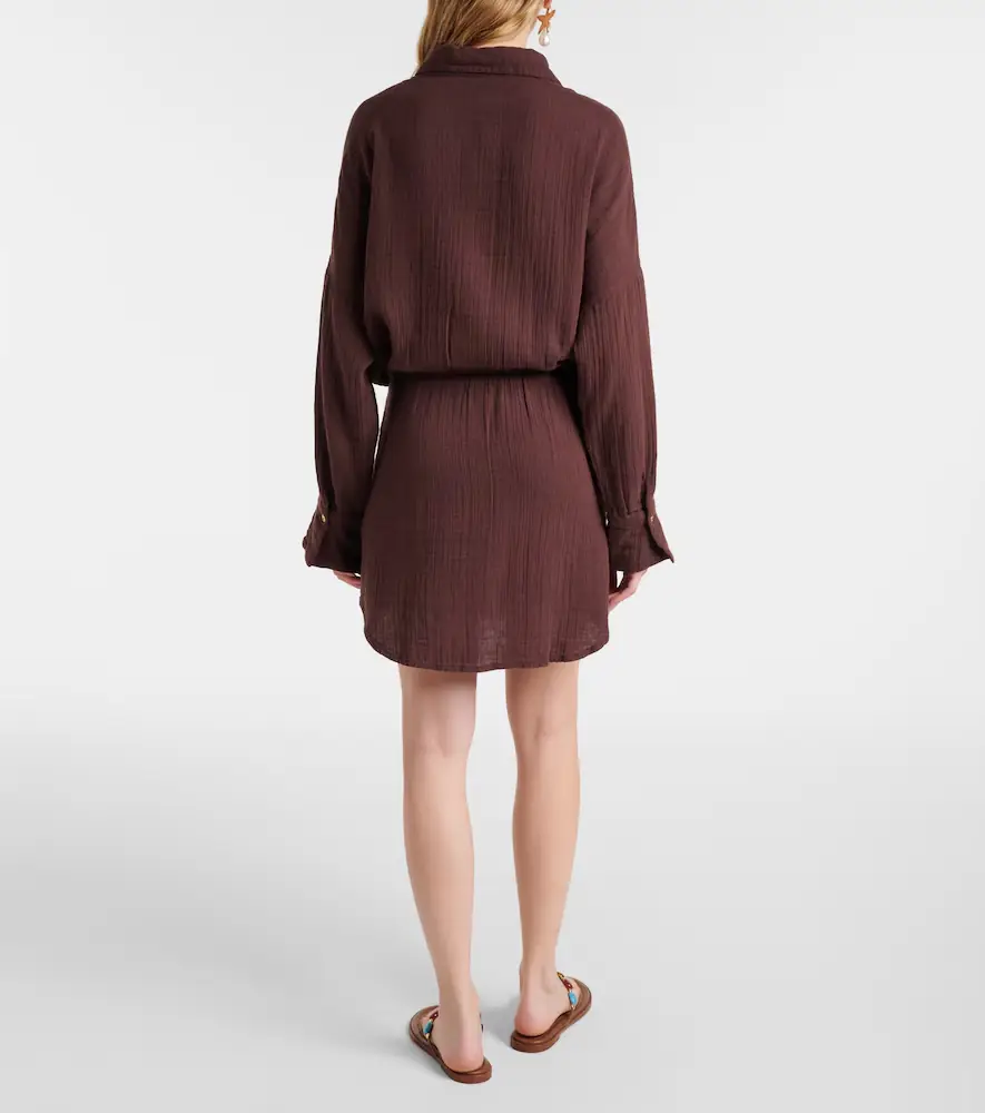 Melissa Odabash Sara cotton shirt dress | Thumbnail 2