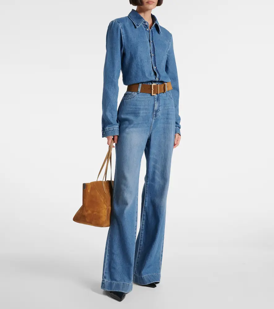 7 For All Mankind Denim jumpsuit | Thumbnail 2 7 For All Mankind Denim jumpsuit | Thumbnail 2