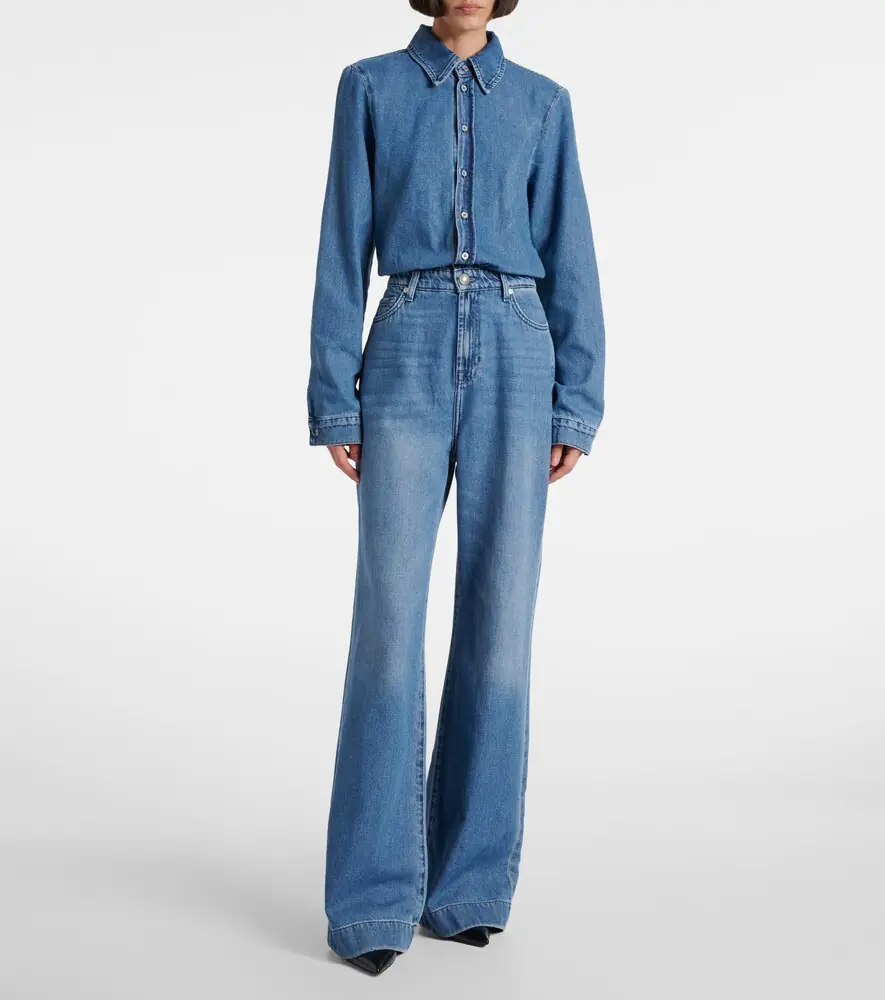 7 For All Mankind Denim jumpsuit | Thumbnail 6 7 For All Mankind Denim jumpsuit | Thumbnail 6