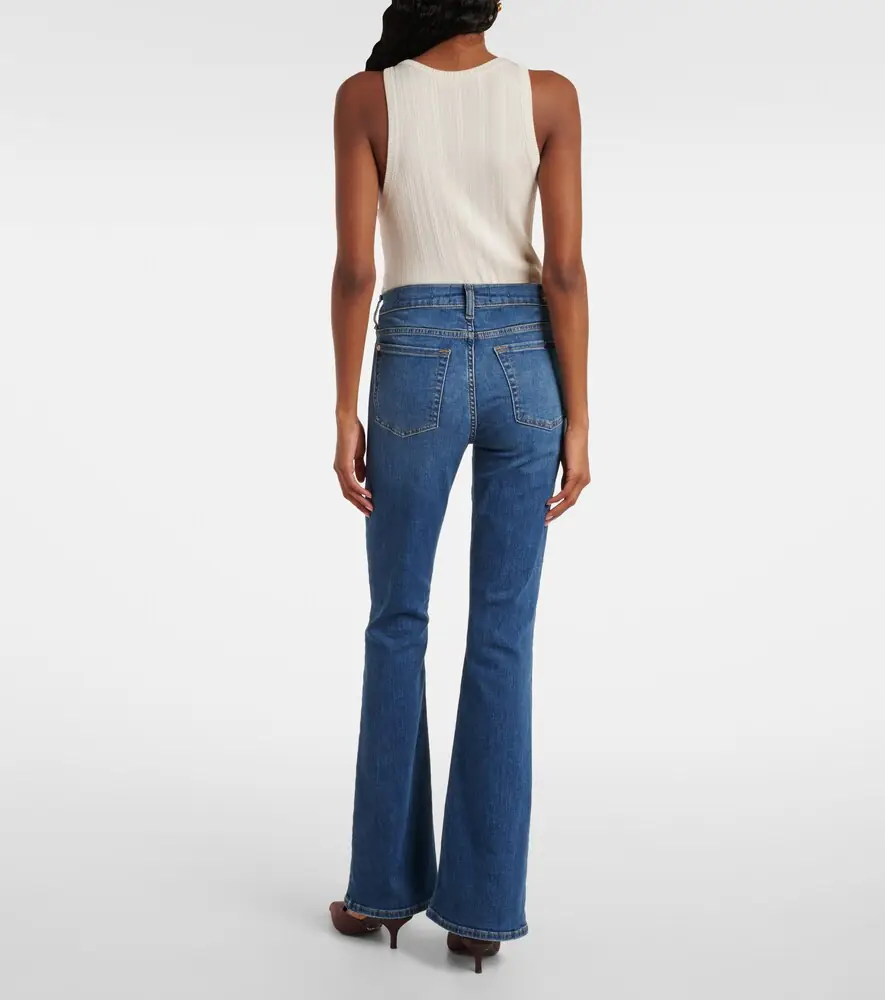 7 For All Mankind Mid-rise flared jeans | Thumbnail 2 7 For All Mankind Mid-rise flared jeans | Thumbnail 2