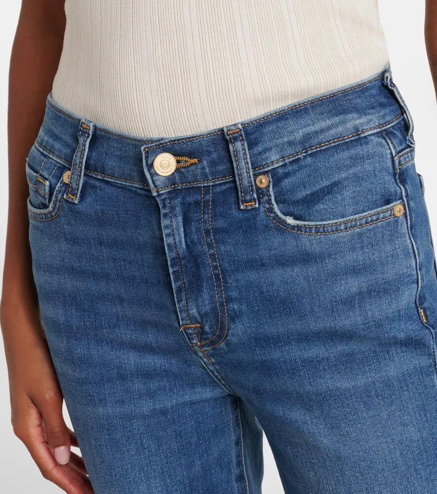 7 For All Mankind Mid-rise flared jeans | Thumbnail 3 7 For All Mankind Mid-rise flared jeans | Thumbnail 3