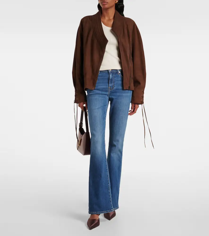 7 For All Mankind Mid-rise flared jeans | Thumbnail 4 7 For All Mankind Mid-rise flared jeans | Thumbnail 4