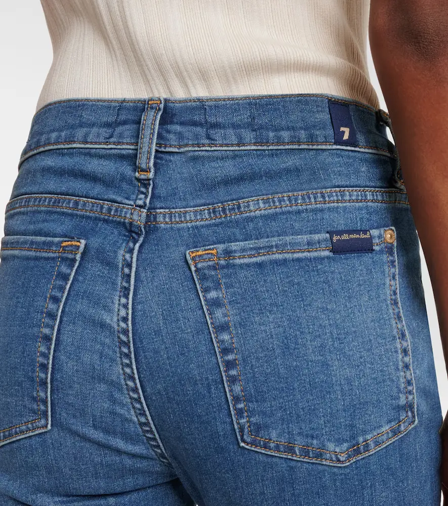 7 For All Mankind Mid-rise flared jeans | Thumbnail 7 7 For All Mankind Mid-rise flared jeans | Thumbnail 7