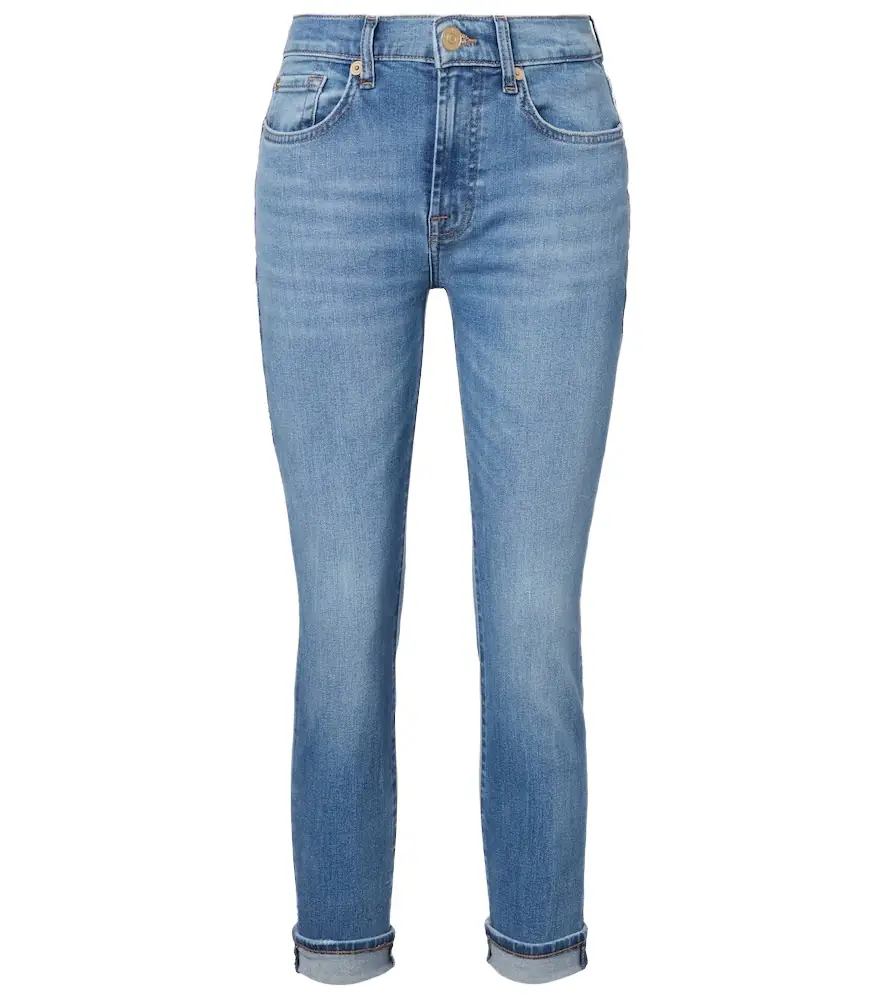 7 For All Mankind Mid-rise slim jeans | Image 1 7 For All Mankind Mid-rise slim jeans | Image 1