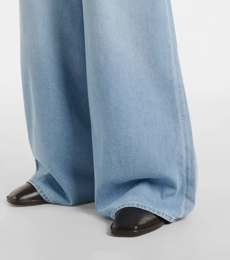 7 For All Mankind Pull On high-rise wide-leg jeans | Thumbnail 3 7 For All Mankind Pull On high-rise wide-leg jeans | Thumbnail 3