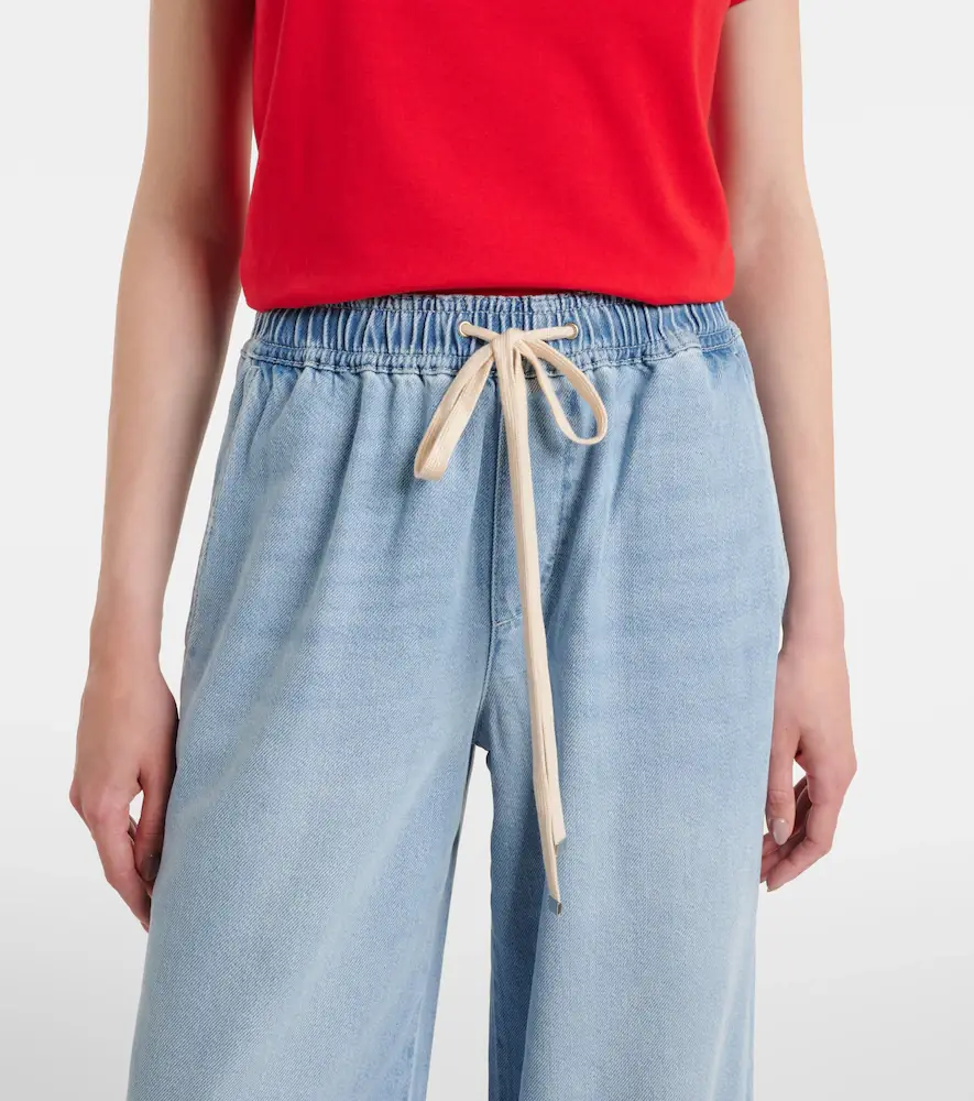 7 For All Mankind Pull On high-rise wide-leg jeans | Thumbnail 5 7 For All Mankind Pull On high-rise wide-leg jeans | Thumbnail 5
