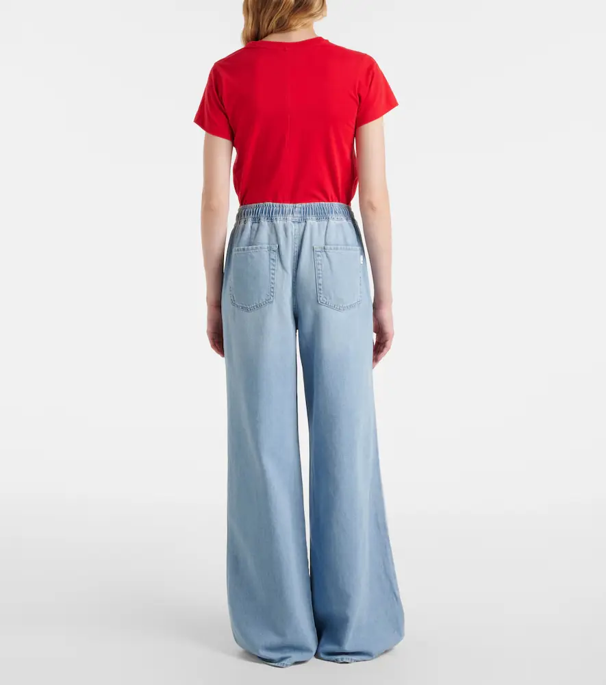 7 For All Mankind Pull On high-rise wide-leg jeans | Thumbnail 6 7 For All Mankind Pull On high-rise wide-leg jeans | Thumbnail 6