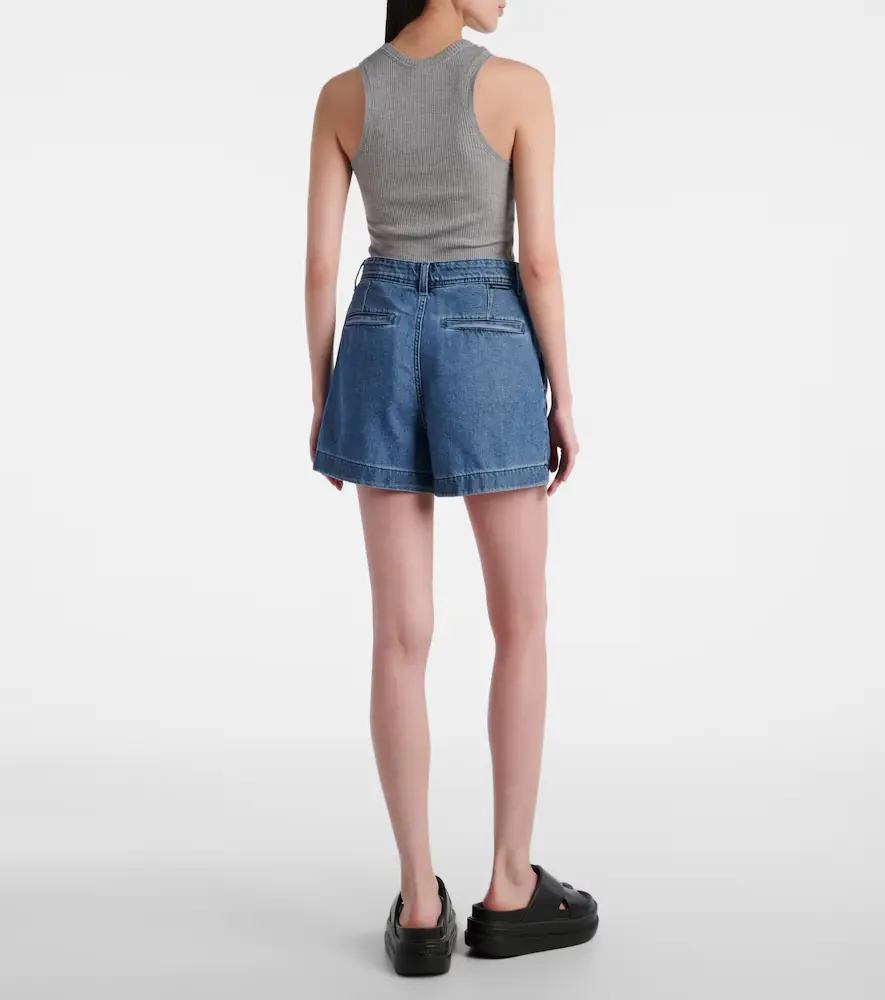 7 For All Mankind Hilo pleated denim shorts | Thumbnail 4 7 For All Mankind Hilo pleated denim shorts | Thumbnail 4