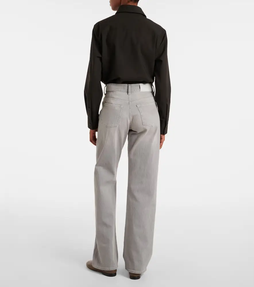 7 For All Mankind Tess mid-rise straight jeans | Thumbnail 7 7 For All Mankind Tess mid-rise straight jeans | Thumbnail 7