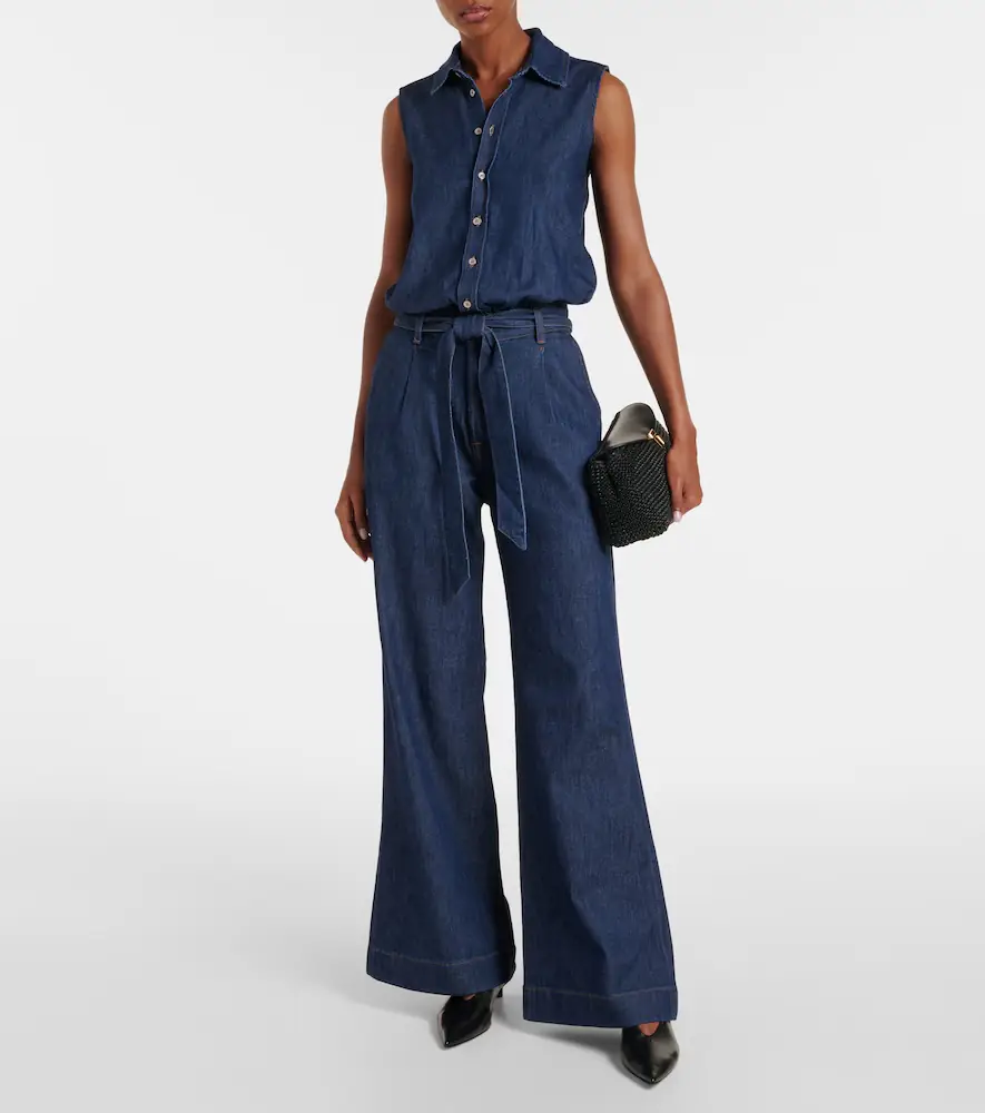 7 For All Mankind Denim jumpsuit | Thumbnail 2 7 For All Mankind Denim jumpsuit | Thumbnail 2