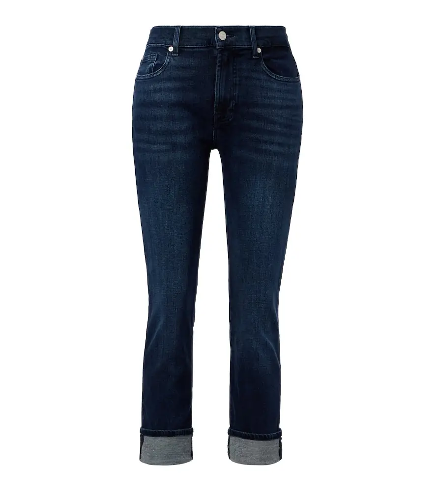 7 For All Mankind Relaxed Skinny cropped skinny jeans | Image 1 7 For All Mankind Relaxed Skinny cropped skinny jeans | Image 1