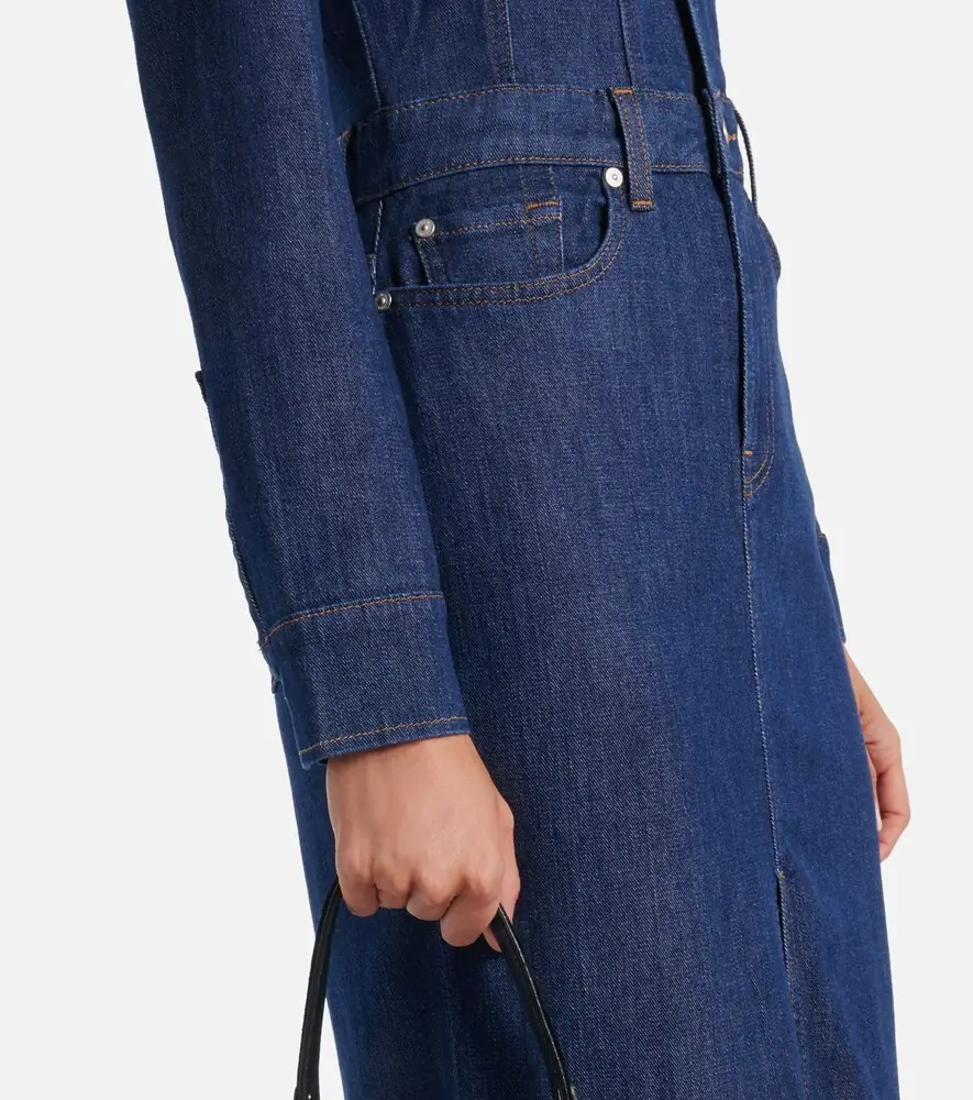 7 For All Mankind Denim shirt dress | Thumbnail 3 7 For All Mankind Denim shirt dress | Thumbnail 3