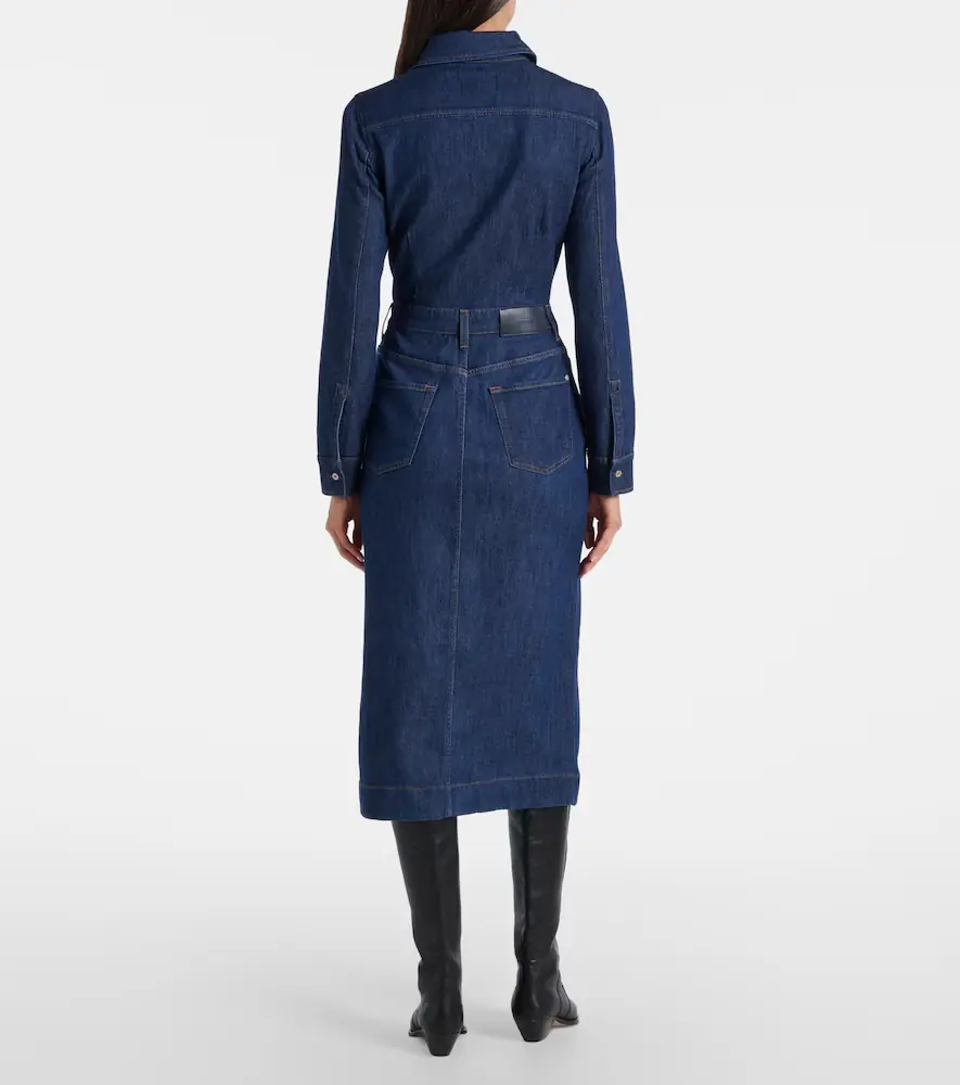 7 For All Mankind Denim shirt dress | Thumbnail 5 7 For All Mankind Denim shirt dress | Thumbnail 5