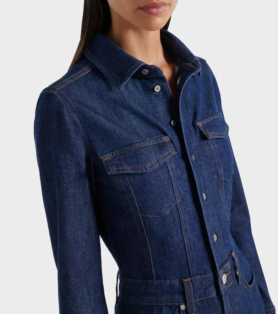 7 For All Mankind Denim shirt dress | Thumbnail 6 7 For All Mankind Denim shirt dress | Thumbnail 6
