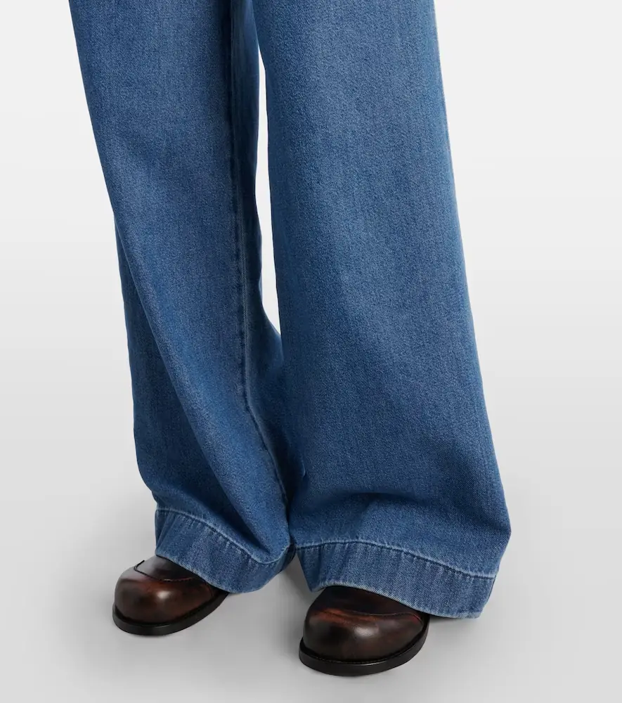 7 For All Mankind Pleated wide-leg jeans | Thumbnail 2
