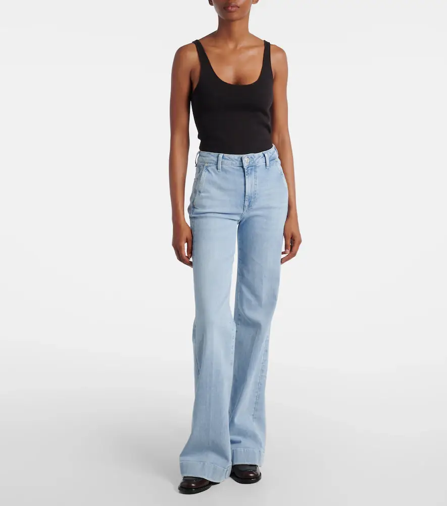 7 For All Mankind Modern Dojo high-rise bootcut jeans | Thumbnail 7 7 For All Mankind Modern Dojo high-rise bootcut jeans | Thumbnail 7