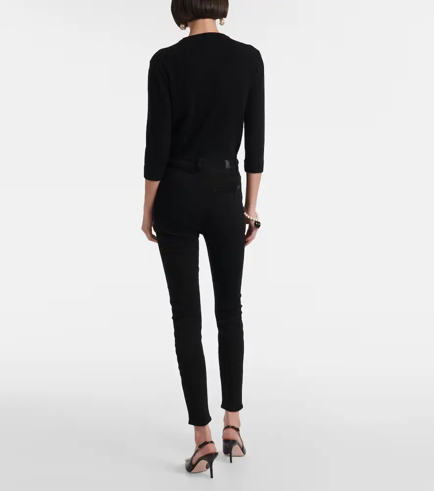 7 For All Mankind Aubrey high-rise skinny jeans | Thumbnail 6