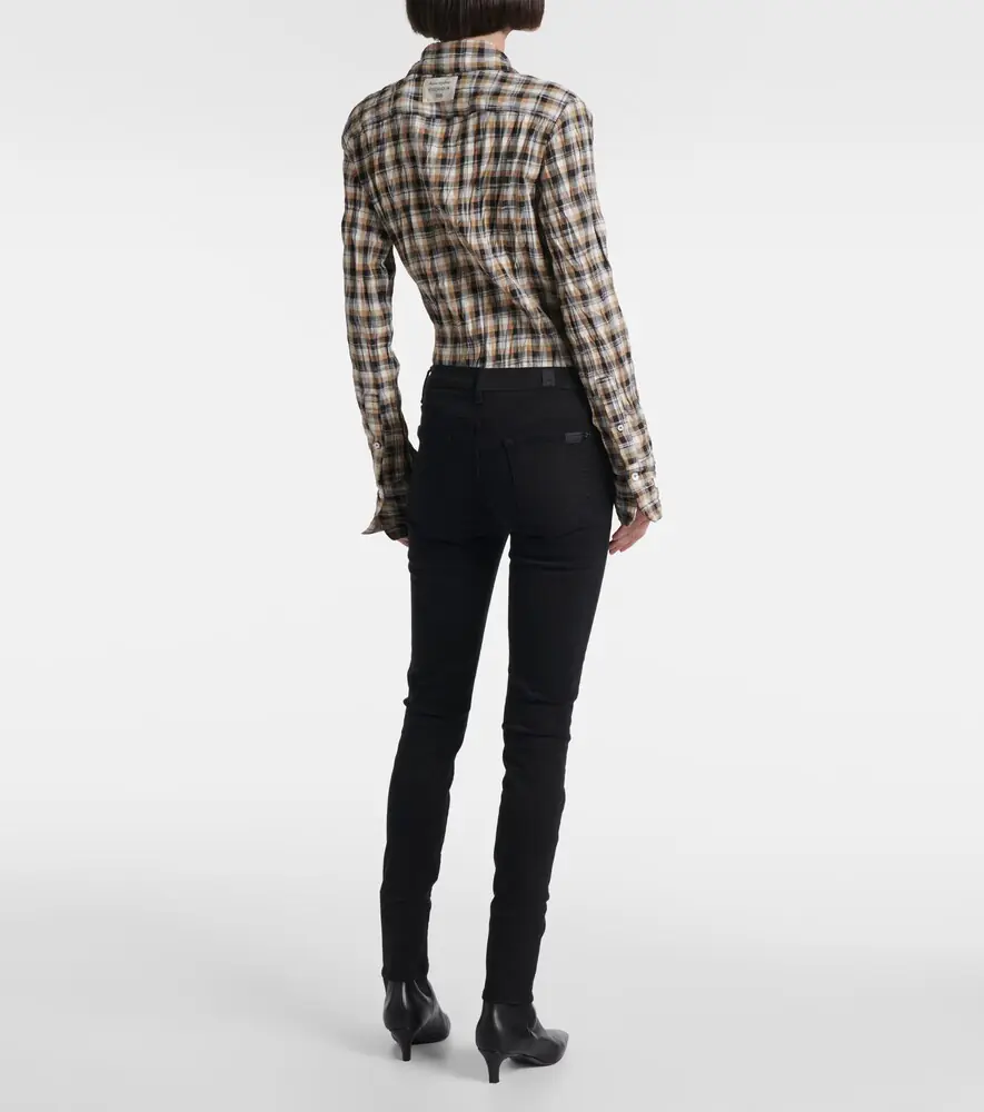 7 For All Mankind Mid-rise skinny jeans | Thumbnail 6