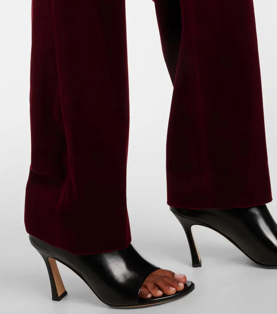 Blazé Milano Blazé Milano Nana cotton velvet straight pants | Thumbnail 4 Blazé Milano Blazé Milano Nana cotton velvet straight pants | Thumbnail 4