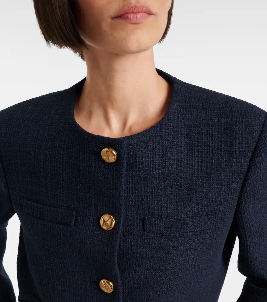 Blazé Milano Shamo cotton-blend tweed jacket | Thumbnail 3 Blazé Milano Shamo cotton-blend tweed jacket | Thumbnail 3