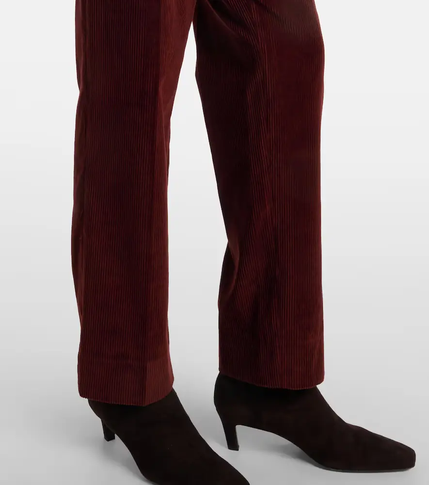 Blazé Milano Blazé Milano Nana cotton corduroy straight pants | Thumbnail 4 Blazé Milano Blazé Milano Nana cotton corduroy straight pants | Thumbnail 4