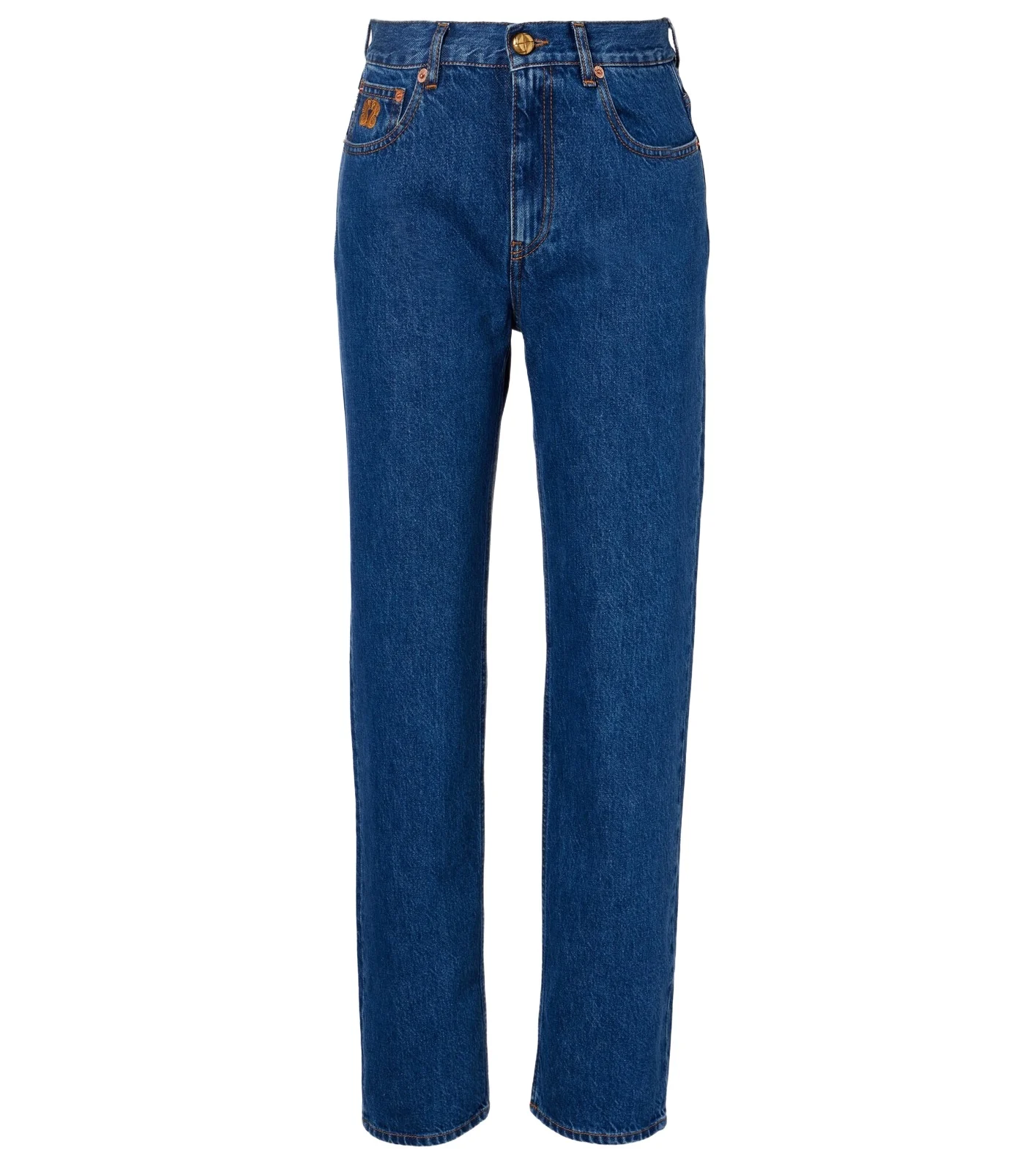 Paso mid-rise straight jeans
