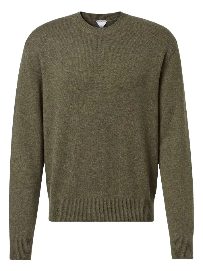 Intrecciato cashmere-blend sweater