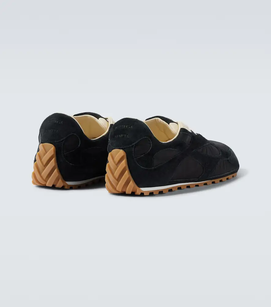 Bottega Veneta Orbit Flash suede-trimmed sneakers | Thumbnail 2 Bottega Veneta Orbit Flash suede-trimmed sneakers | Thumbnail 2
