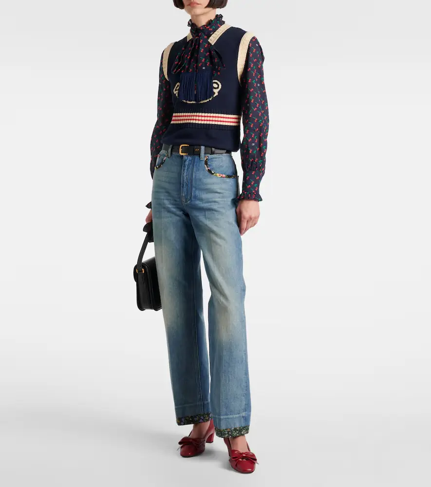 Valentino Garavani Chez cotton sweater vest | Thumbnail 3