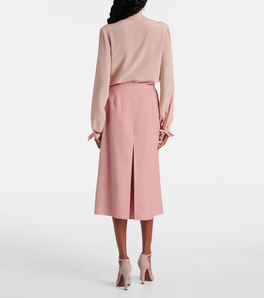 Valentino Garavani High-rise wide-leg skort | Thumbnail 5
