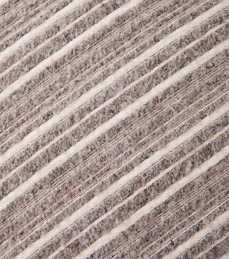 The House of Lyria Gurghi striped wool and cotton cushion | Thumbnail 3