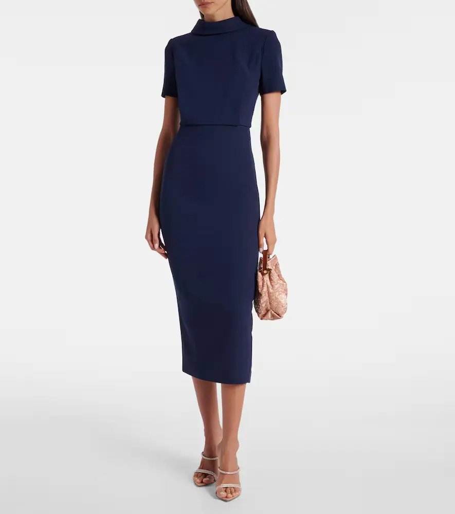 Roland Mouret Cady midi dress | Thumbnail 4 Roland Mouret Cady midi dress | Thumbnail 4
