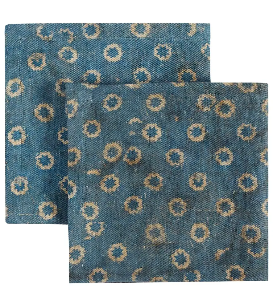 The House of Lyria Pionio set of 2 printed napkins