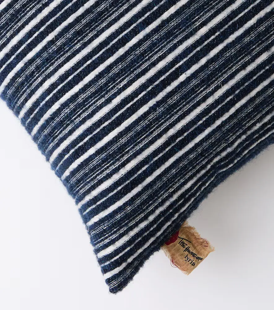 The House of Lyria Cornelius wool and cotton striped cushion | Thumbnail 2 The House of Lyria Cornelius wool and cotton striped cushion | Thumbnail 2
