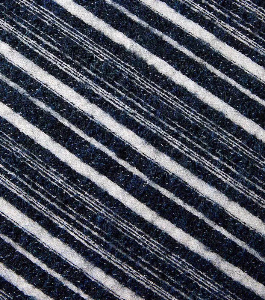 The House of Lyria Cornelius wool and cotton striped cushion | Thumbnail 5 The House of Lyria Cornelius wool and cotton striped cushion | Thumbnail 5