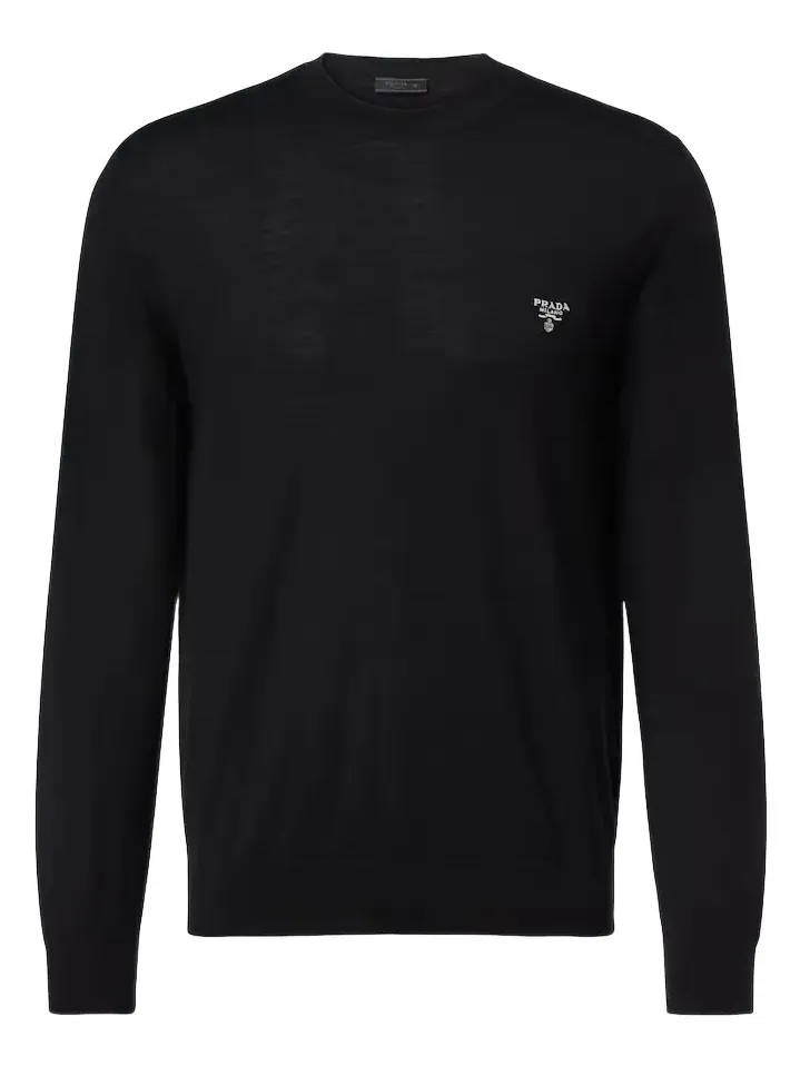 Logo virgin wool sweater Logo virgin wool sweater