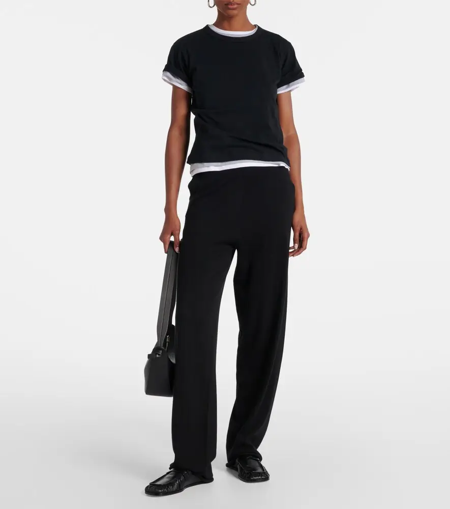 LESET Margo set of 3 cotton jersey T-shirts | Thumbnail 2