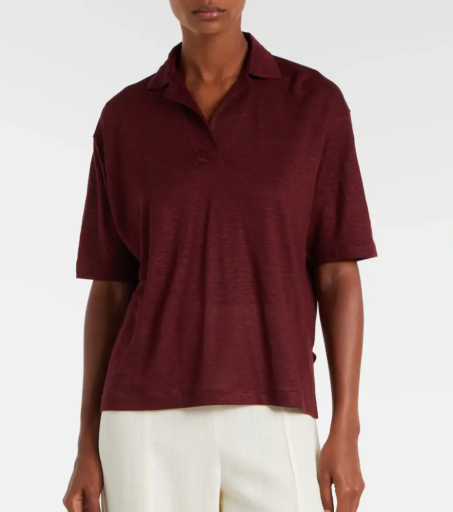 Loro Piana Gargano linen polo shirt | Thumbnail 2