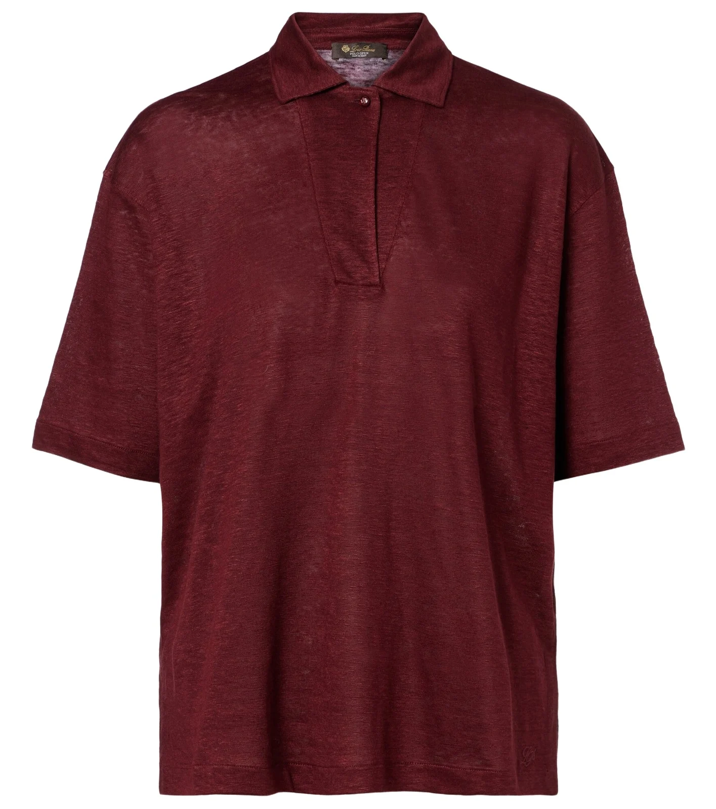 Loro Piana Gargano linen polo shirt