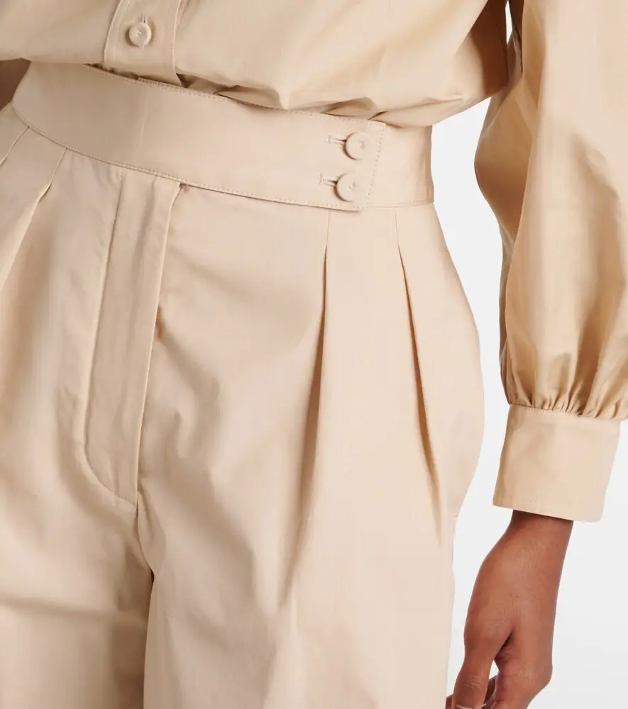 Loro Piana Dorin cotton satin Bermuda shorts | Thumbnail 3