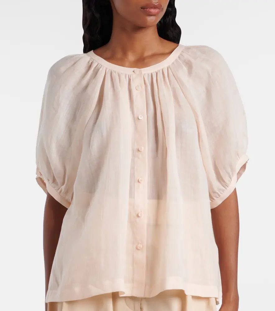 Loro Piana Gritt ramie blouse | Thumbnail 2