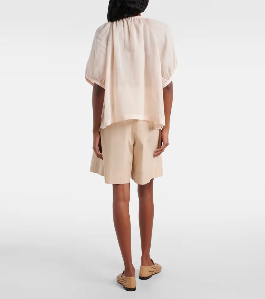 Loro Piana Gritt ramie blouse | Thumbnail 3