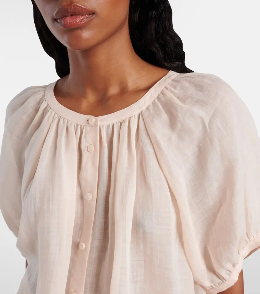 Loro Piana Gritt ramie blouse | Thumbnail 4