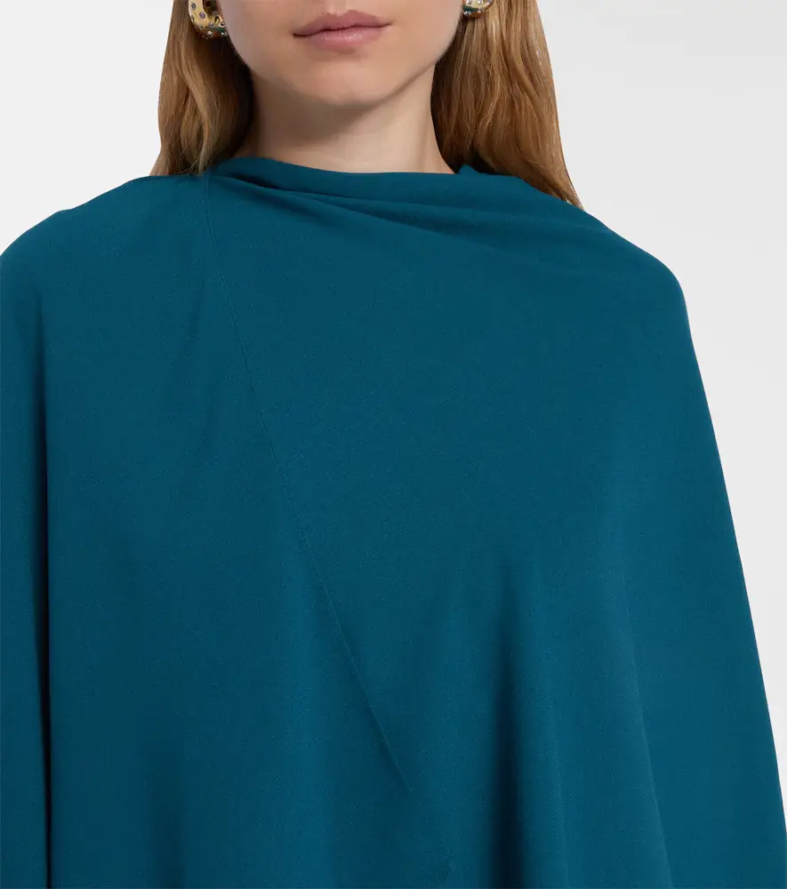 Roksanda Deena caped crêpe gown | Thumbnail 5 Roksanda Deena caped crêpe gown | Thumbnail 5