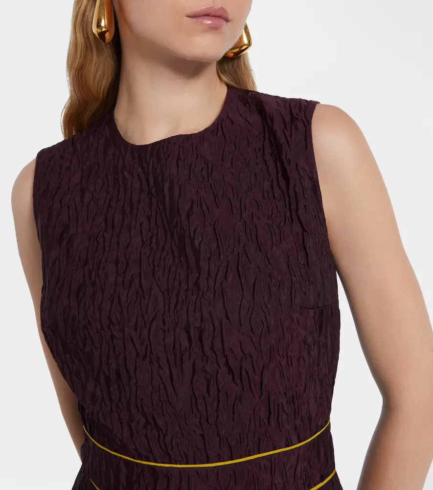 Roksanda Aya smocked cloque midi dress | Thumbnail 5 Roksanda Aya smocked cloque midi dress | Thumbnail 5