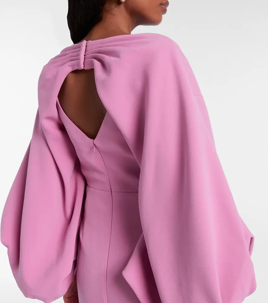 Roksanda Garance balloon-sleeve crêpe gown | Thumbnail 4 Roksanda Garance balloon-sleeve crêpe gown | Thumbnail 4